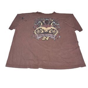 Chase Authentics NASCAR Jeff Gordon #24 Skull Snake Graphic T-Shirt 2XL Vintage